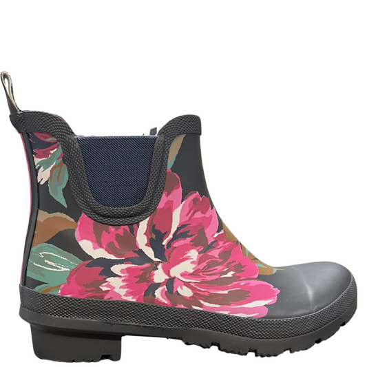 Frank & Beau - Rain Boots - Black Floral