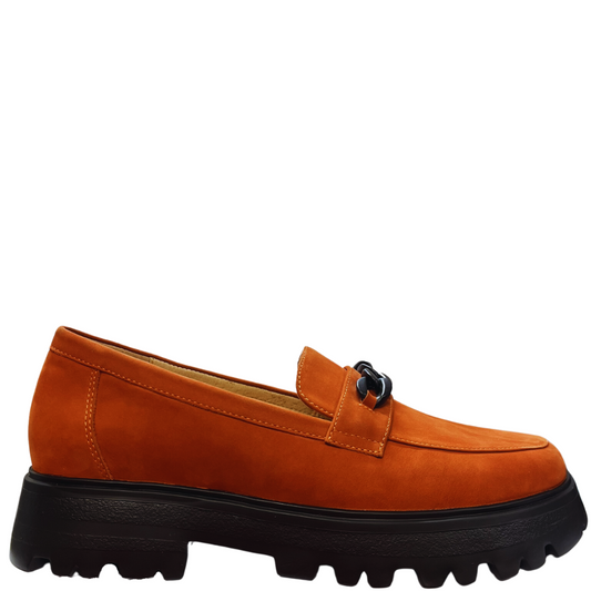 Silver Lining - Gigi - Rust Nubuck