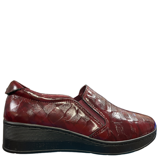 Cassini - Marne - Dark Red Croc