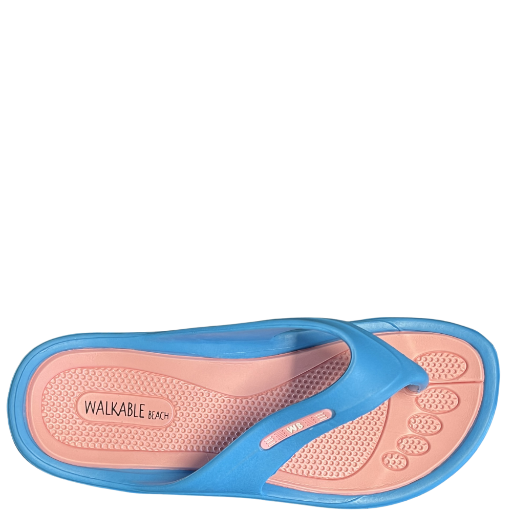 Walkable Beach - Malibu - Blue/Pink