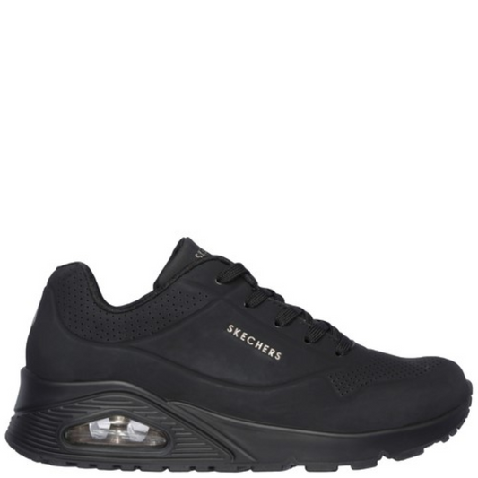 Skechers - Uno Stand On Air Wide Fit 73690 - Black/Black